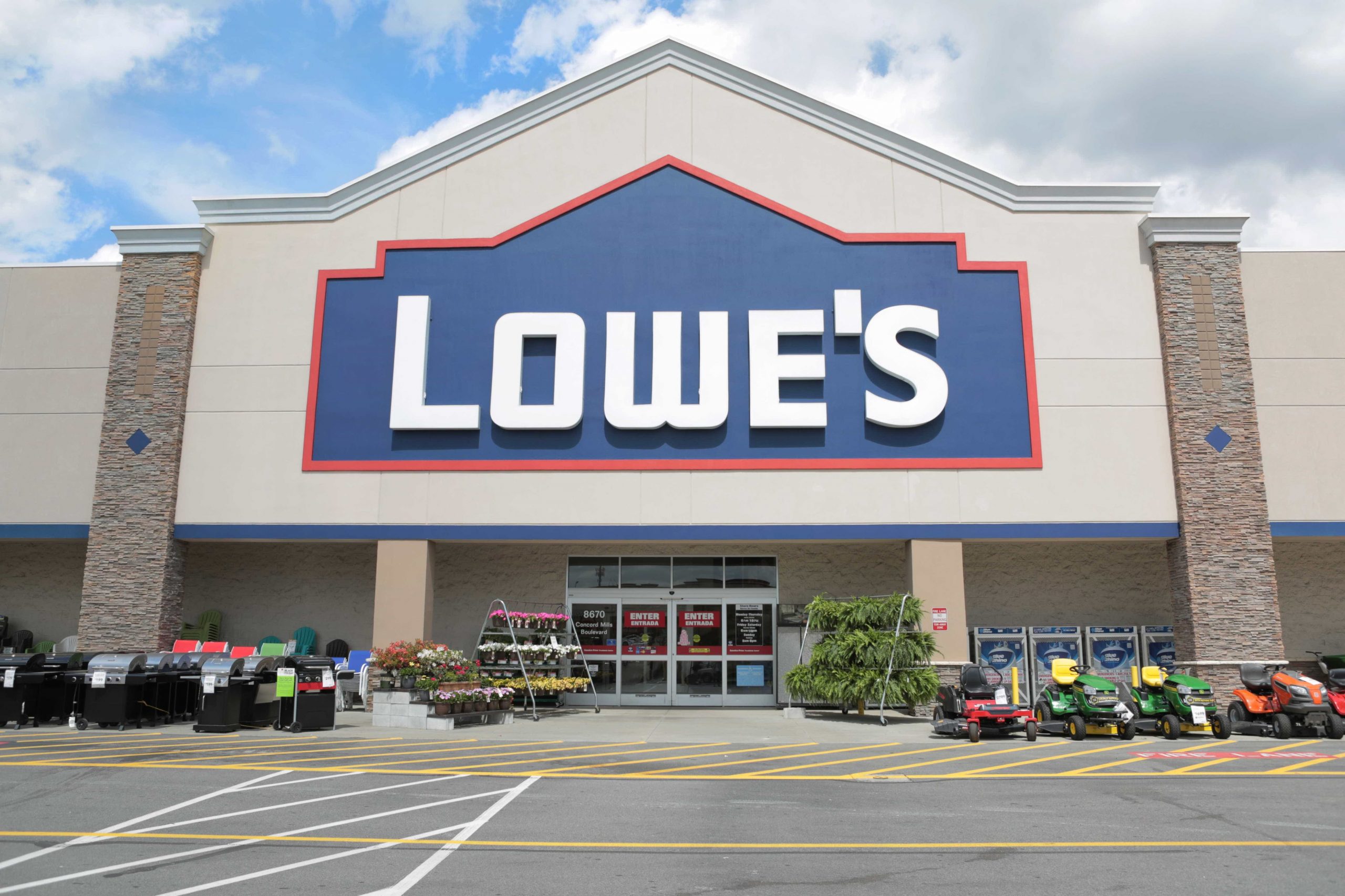 lowes by the mall