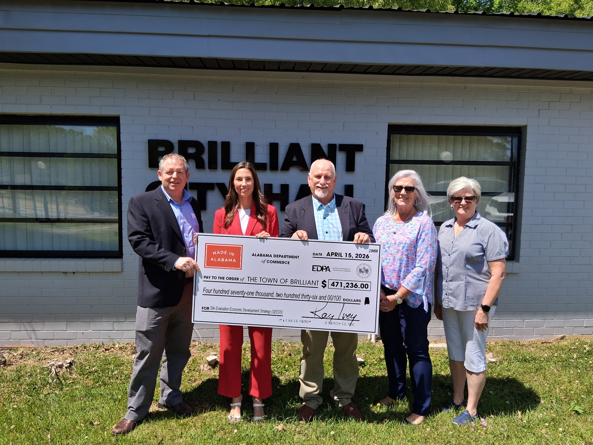 SEEDS grant slated for new industrial site in rural northwest Alabama