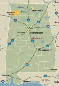 Franklin County Map
