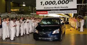 Honda 1 million Alabama milestone