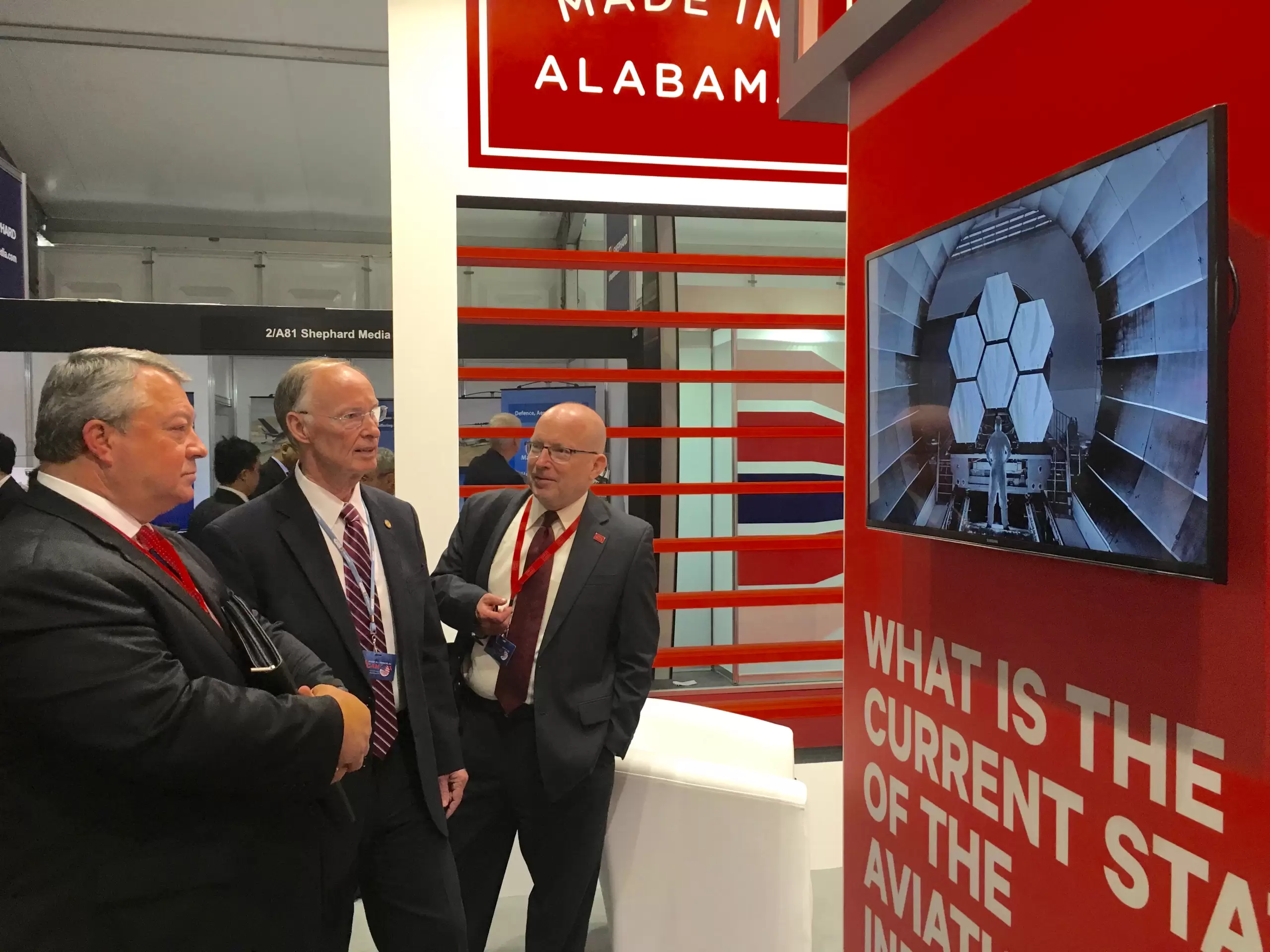 Alabama aerospace rivals compete at Farnborough