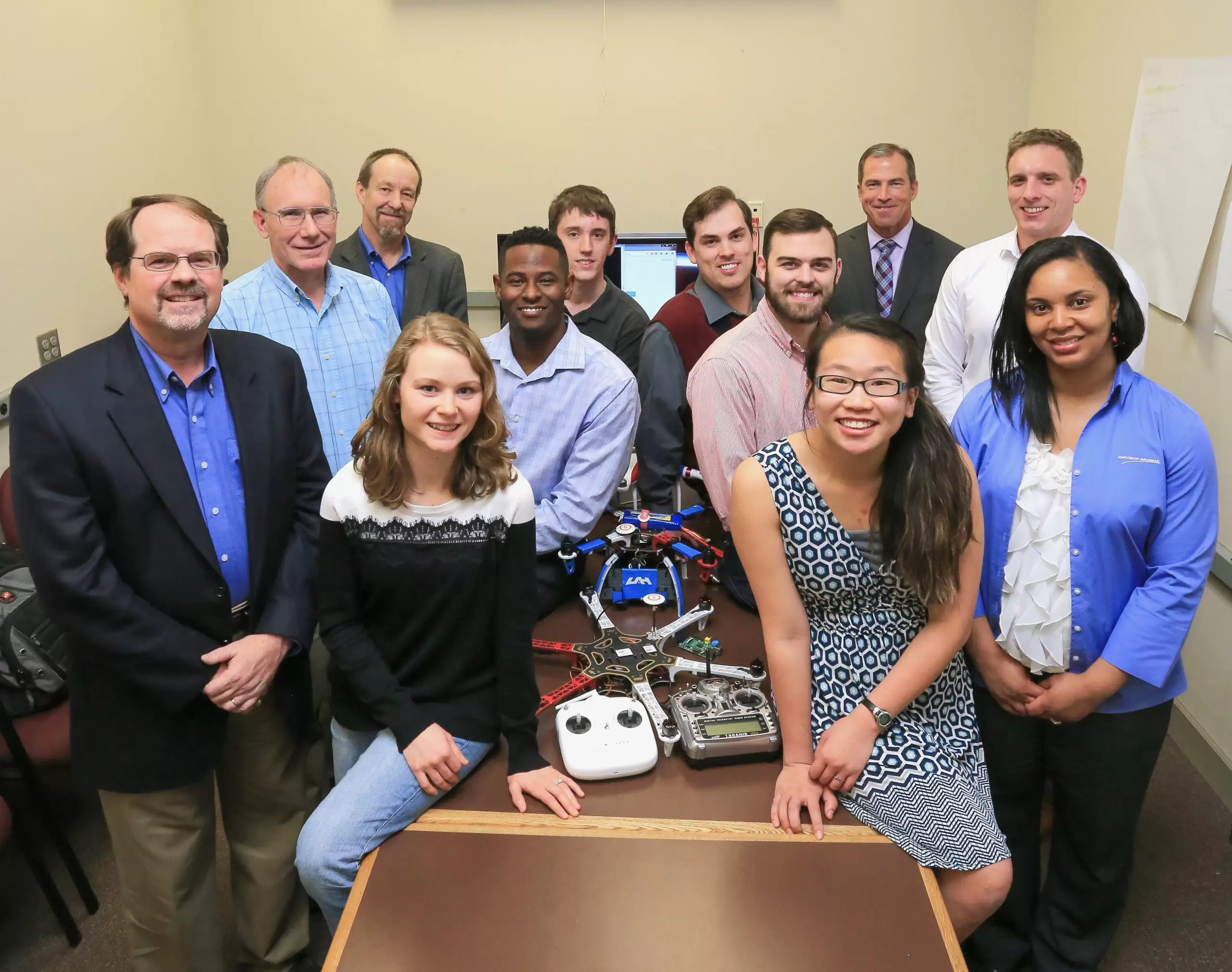 Northrop Grumman teams with UAH on student drone project
