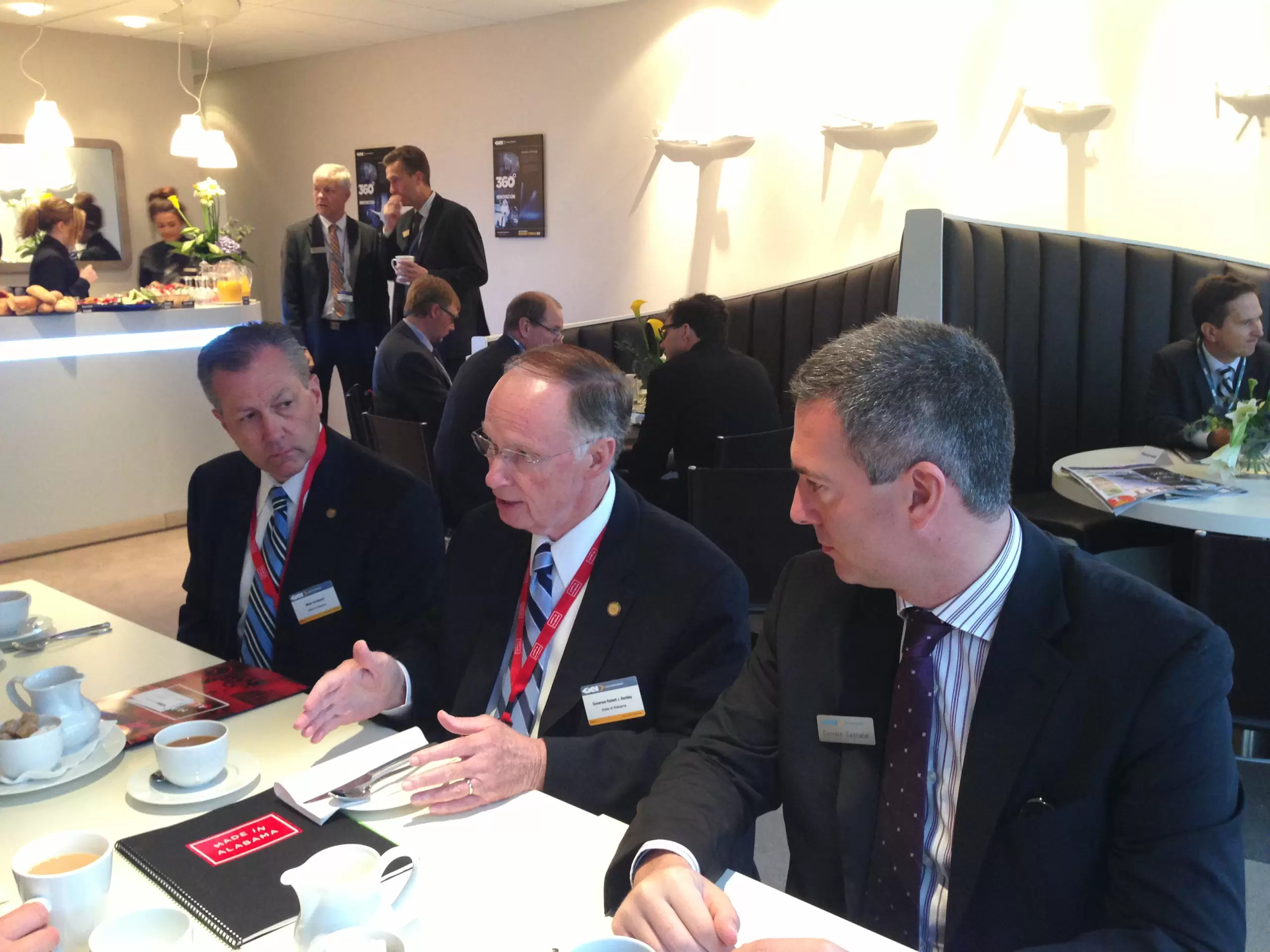 Governor Bentley wraps up successful two days at Paris Air Show, work continues
